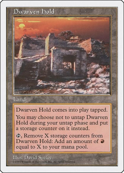 Dwarven Hold, Fifth Edition #2121