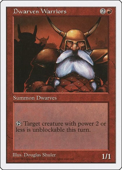 Dwarven Warriors, Fifth Edition #2124