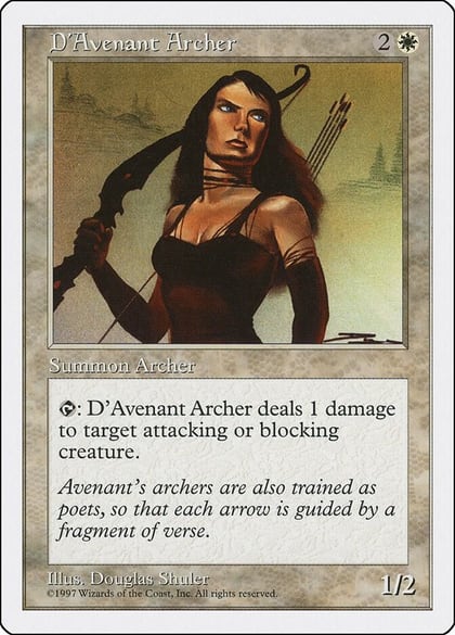 D'Avenant Archer, Fifth Edition #2125
