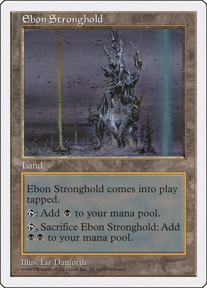 Ebon Stronghold, Fifth Edition #2127