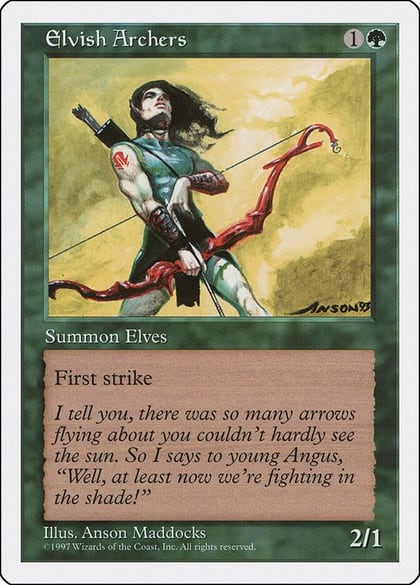 Elvish Archers, Fifth Edition #2131