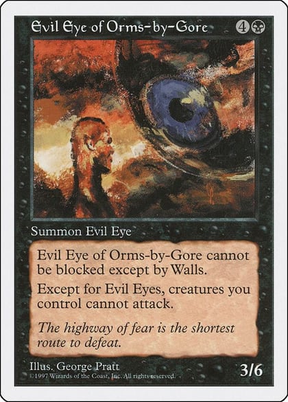 Evil Eye of Orms-by-Gore, Fifth Edition #2137