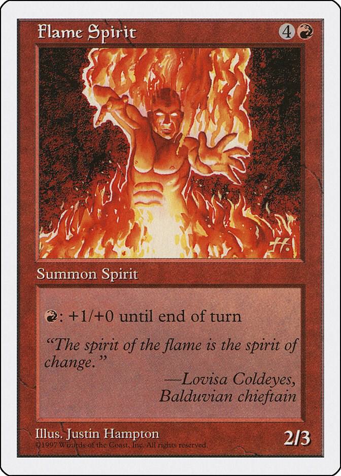 Flame Spirit, Fifth Edition #2149