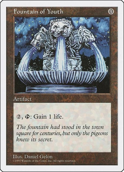 Fountain of Youth, Fifth Edition #2163