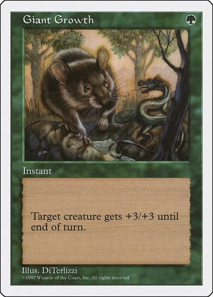 Giant Growth, Fifth Edition #2173