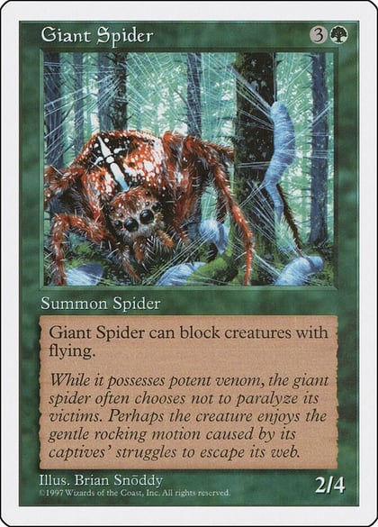 Giant Spider, Fifth Edition #2174