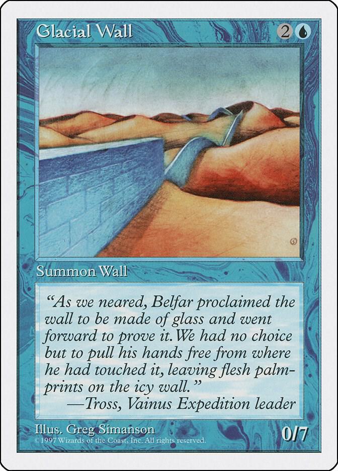 Glacial Wall, Fifth Edition #2176
