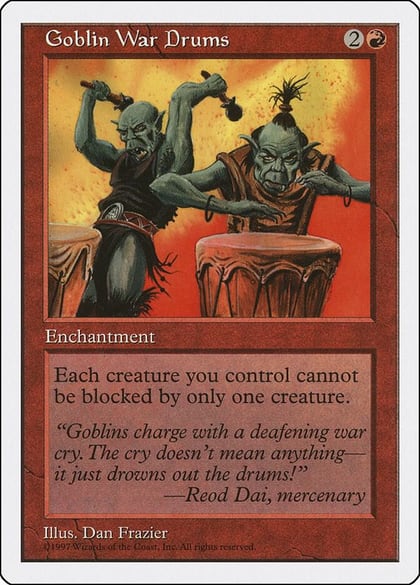 Goblin War Drums, Fifth Edition #2182