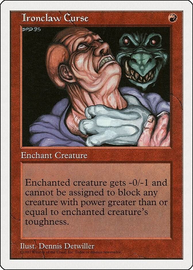 Ironclaw Curse, Fifth Edition #2217