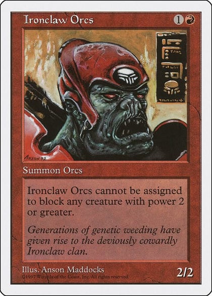 Ironclaw Orcs, Fifth Edition #2218