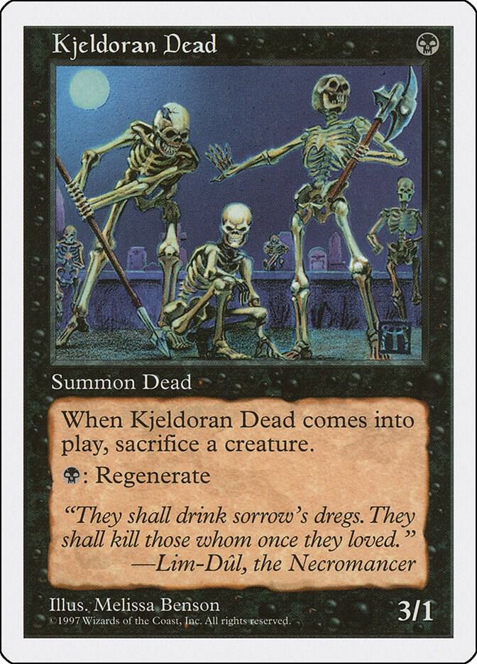 Kjeldoran Dead, Fifth Edition #2242