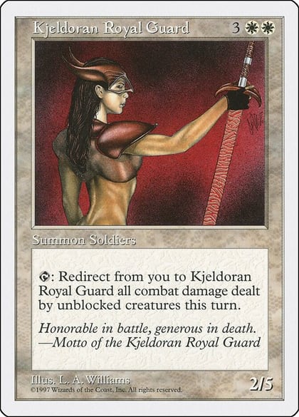 Kjeldoran Royal Guard, Fifth Edition #2243