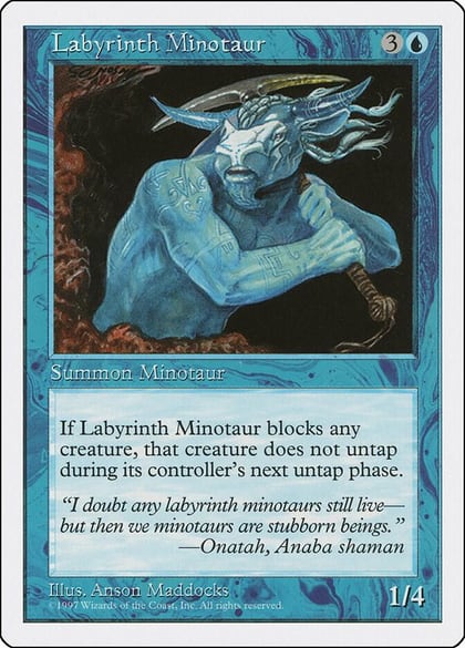 Labyrinth Minotaur, Fifth Edition #2248