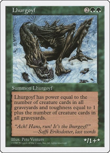 Lhurgoyf, Fifth Edition #2252