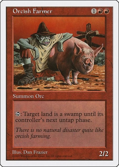 Orcish Farmer, Fifth Edition #2298
