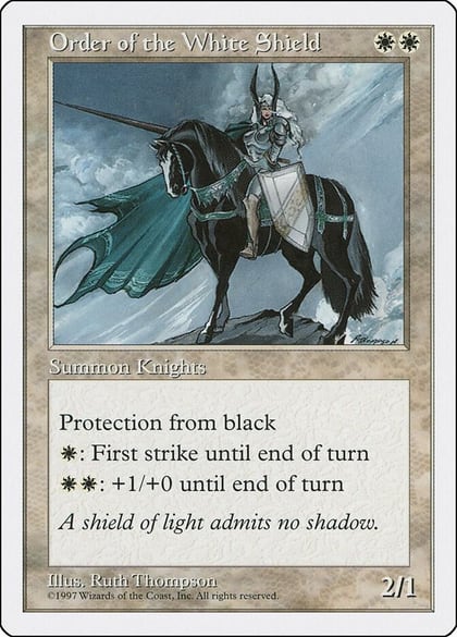 Order of the White Shield, Fifth Edition #2302
