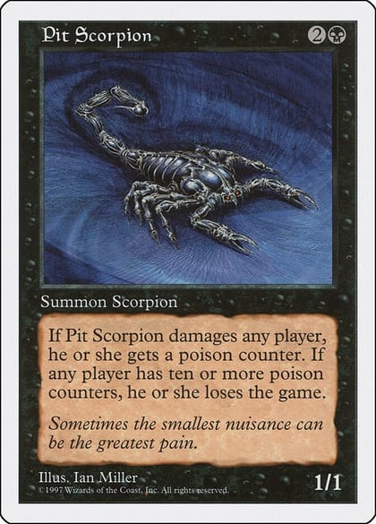 Pit Scorpion, Fifth Edition #2316