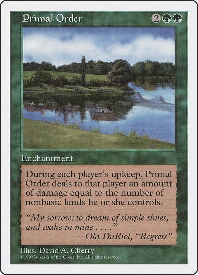 Primal Order, Fifth Edition #2327