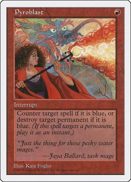 Pyroblast, Fifth Edition #2332