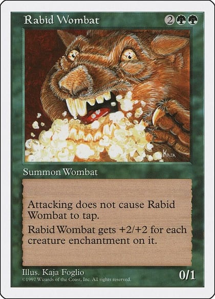 Rabid Wombat, Fifth Edition #2334