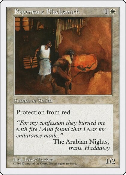 Repentant Blacksmith, Fifth Edition #2343