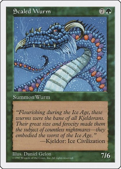Scaled Wurm, Fifth Edition #2352