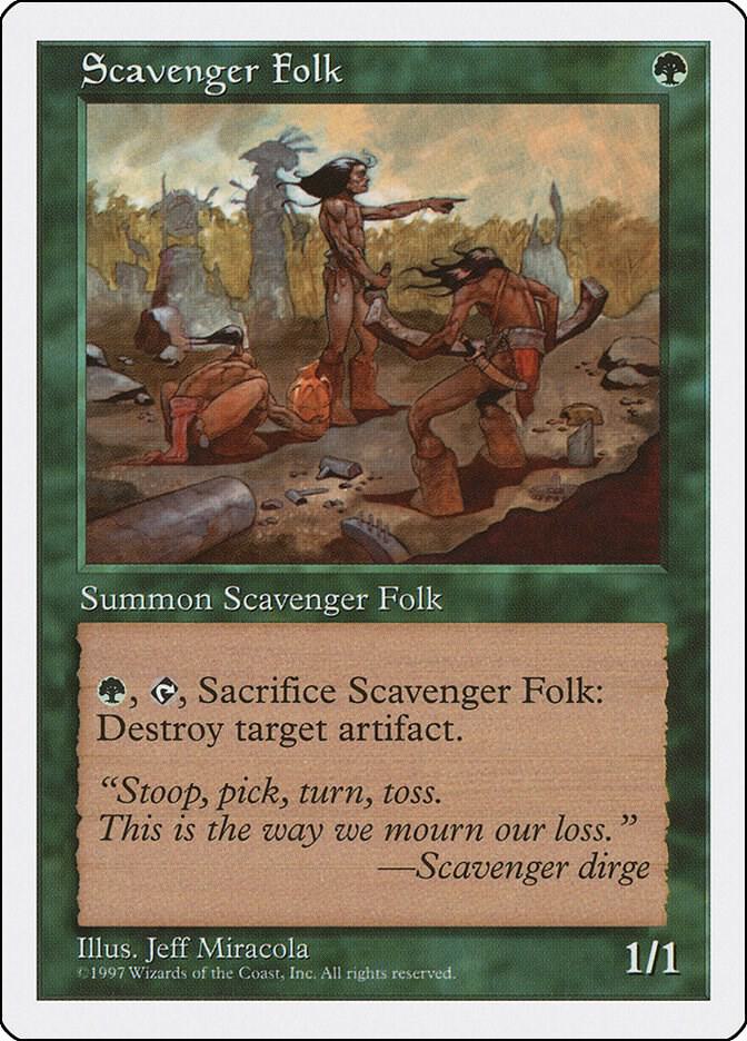 Scavenger Folk, Fifth Edition #2354
