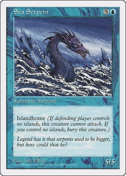 Sea Serpent, Fifth Edition #2356