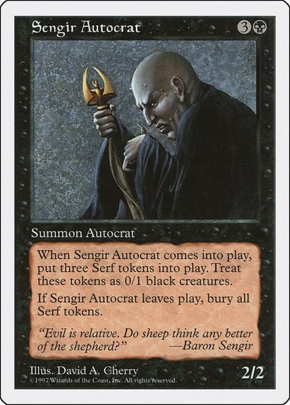 Sengir Autocrat, Fifth Edition #2361