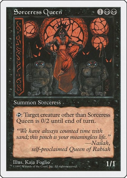 Sorceress Queen, Fifth Edition #2378