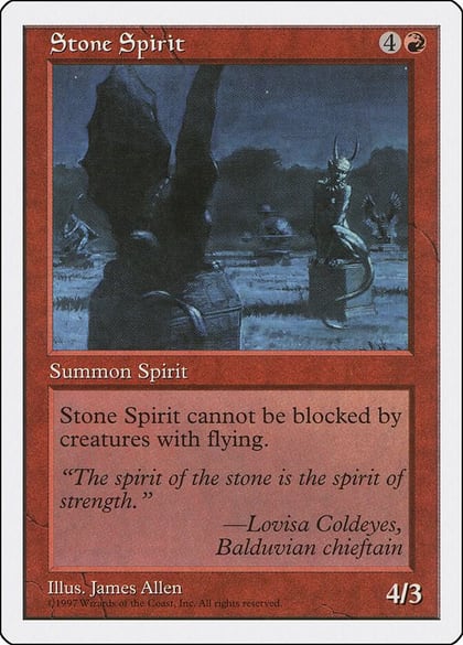Stone Spirit, Fifth Edition #2388