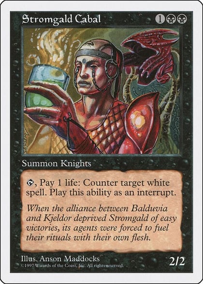 Stromgald Cabal, Fifth Edition #2390