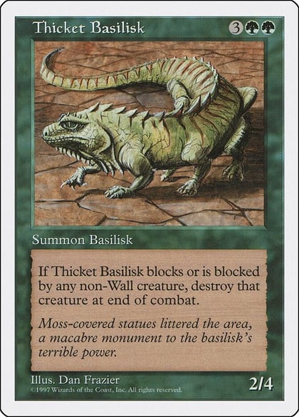 Thicket Basilisk, Fifth Edition #2404