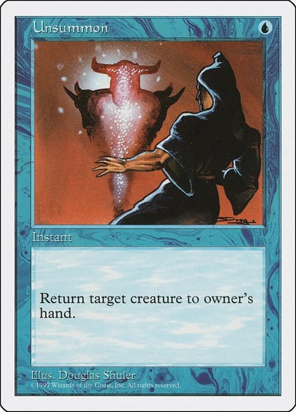 Unsummon, Fifth Edition #2420