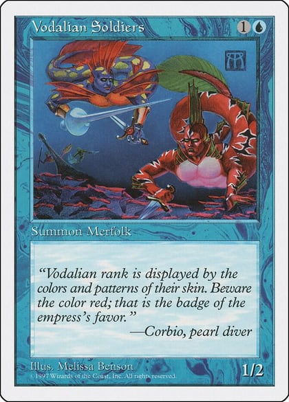 Vodalian Soldiers, Fifth Edition #2431