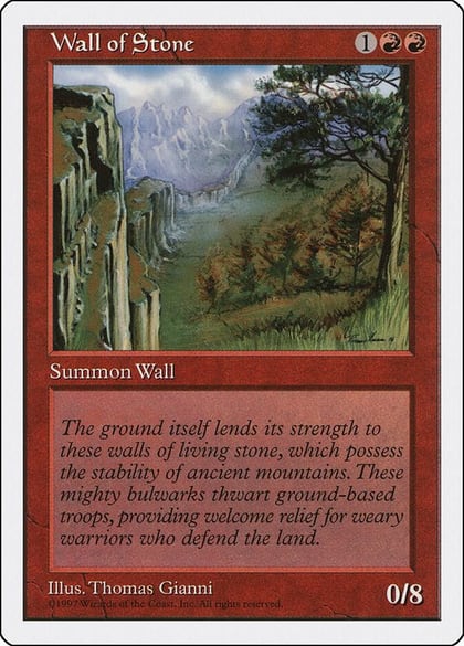 Wall of Stone, Fifth Edition #2437