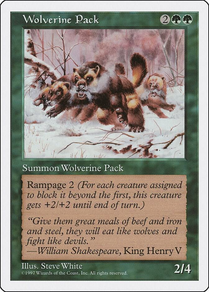 Wolverine Pack, Fifth Edition #2450