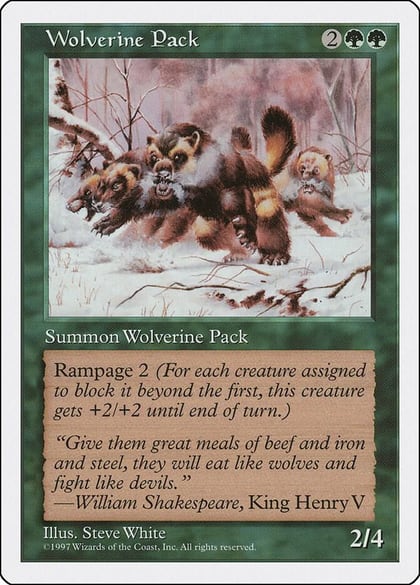 Wolverine Pack, Fifth Edition #2450