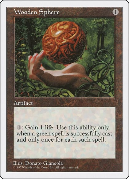 Wooden Sphere, Fifth Edition #2451