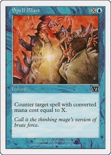 Spell Blast, Classic Sixth Edition 100