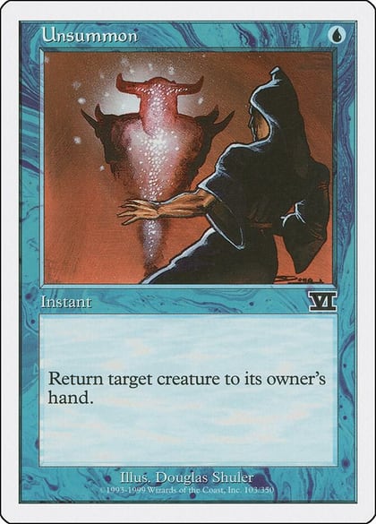 Unsummon, Classic Sixth Edition 103