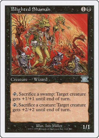 Blighted Shaman, Classic Sixth Edition 114