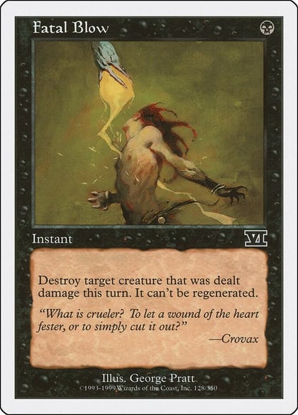Fatal Blow, Classic Sixth Edition 128