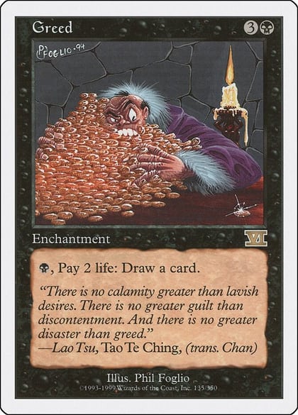 Greed, Classic Sixth Edition 135