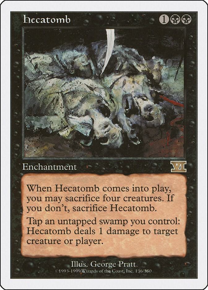 Hecatomb, Classic Sixth Edition 136