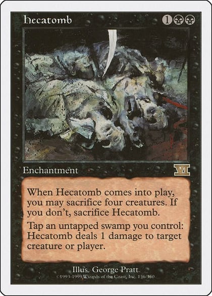 Hecatomb, Classic Sixth Edition 136
