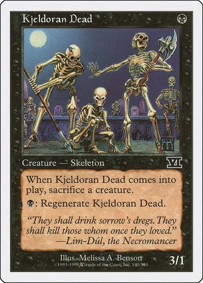 Kjeldoran Dead, Classic Sixth Edition 140