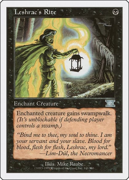Leshrac's Rite, Classic Sixth Edition 141