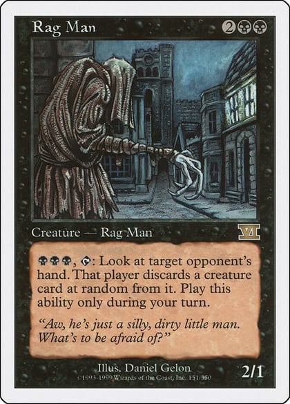 Rag Man, Classic Sixth Edition 151
