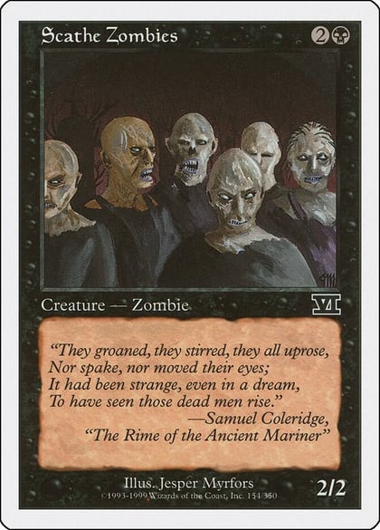 Scathe Zombies, Classic Sixth Edition 154